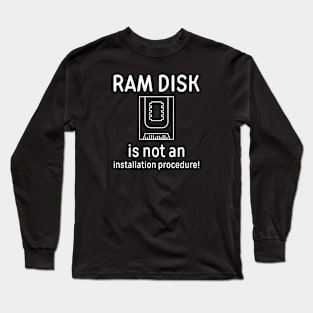 Ram Disk Long Sleeve T-Shirt